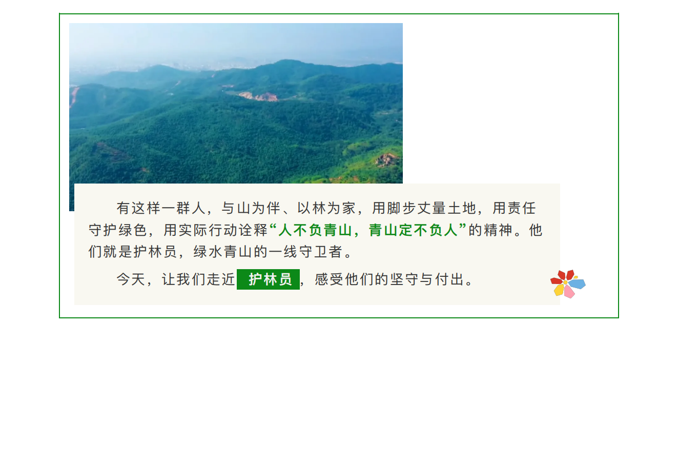 护林员：当好“生态卫士” 守护绿水青山_00.png